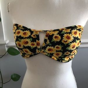 Sunflower baiting suit top